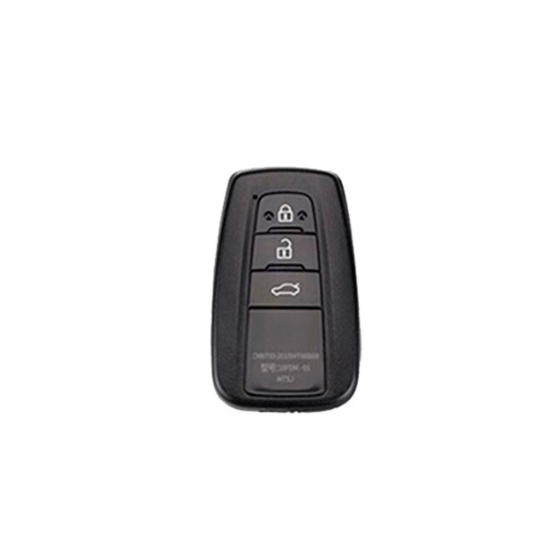 Housse pour Toyota Corolla, Prius, Camry, CHR, C-HR, RAV4, Altis, Land Cruiser et Prado (3 boutons)