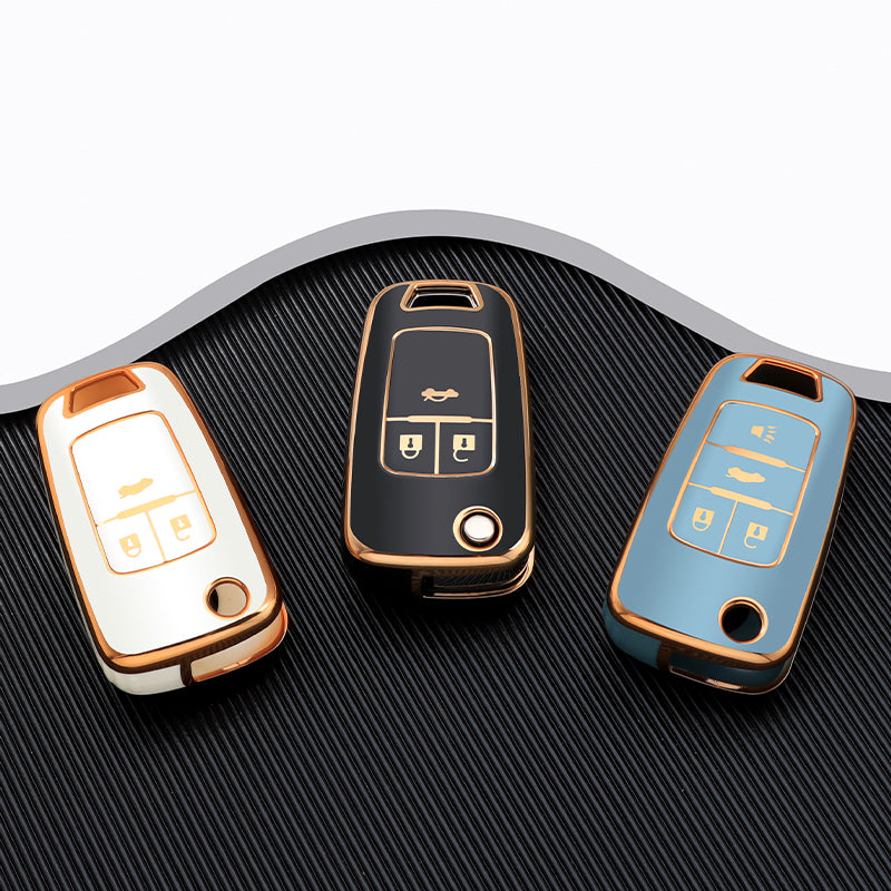 Housse pour Chevrolet Cruze, Aveo, Trax, Sail, Malibu et Captiva (3 boutons) 