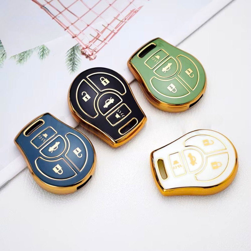 Cover für Nissan Juke, Micra, Qashqai, March, Rogue, Maxima, Terrano, Cube, Pathfinder, Altima, Sentra, Tiida (3 Tasten)