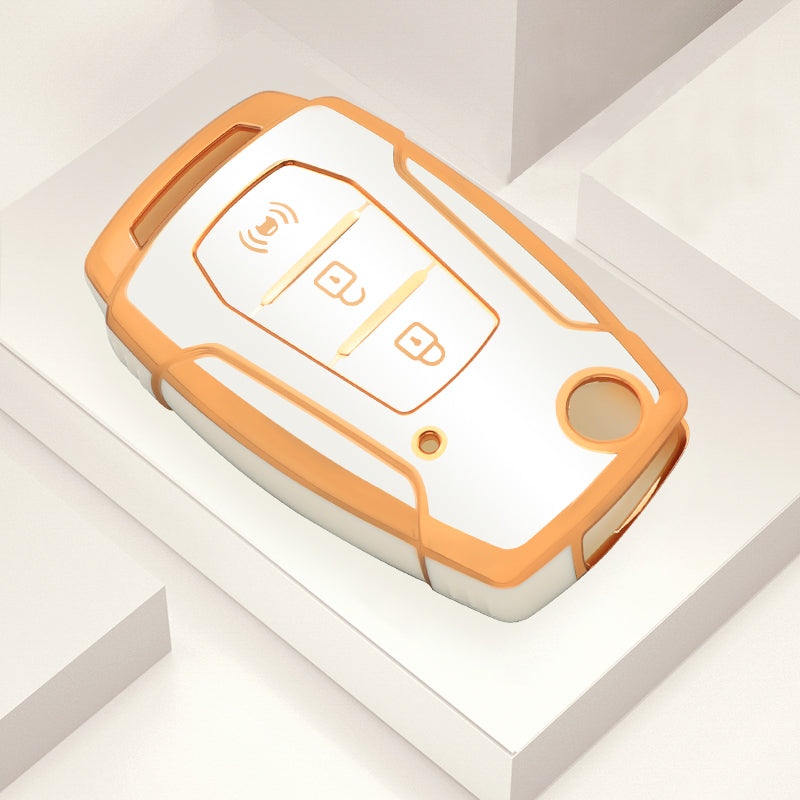 Housse pour SsangYong Tivoli, Kyron, Sanka, Actyon, Korando, Rexton (Bouton Keyless) 
