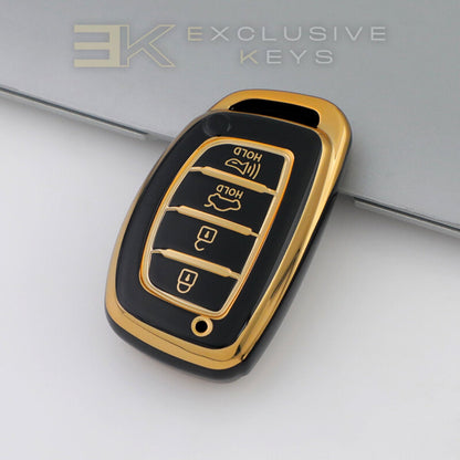 Hyundai Smart-Schlüsselhülle – 4 Tasten (Kofferraum + Alarm)