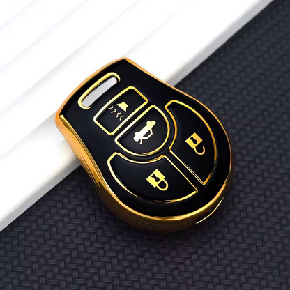 Cover für Nissan Juke, Micra, Qashqai, March, Rogue, Maxima, Terrano, Cube, Pathfinder, Altima, Sentra, Tiida (4 Tasten)