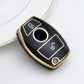 Housse pour Mercedes Benz (2 boutons) 