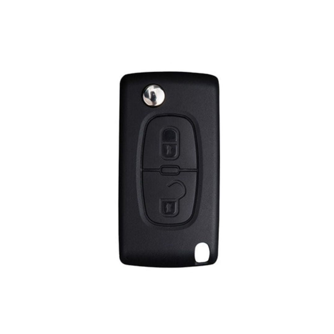 Housse pour Peugeot 107, 207, 307, 308, 407, 607, 3008, 5008 (2 boutons) 