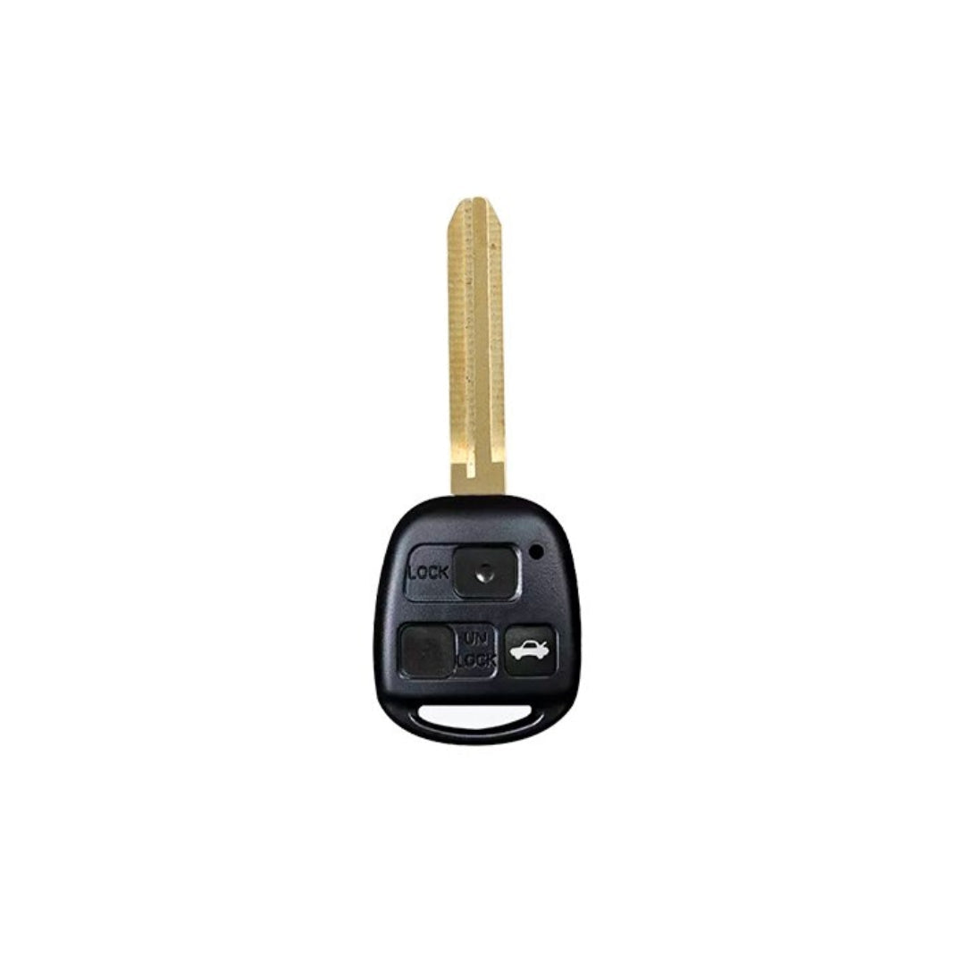 Housse pour Toyota Land Cruiser, YARIS, CAMRY, RAV4, Corolla, Prado, Tarago, Avensis FJ (3 boutons)