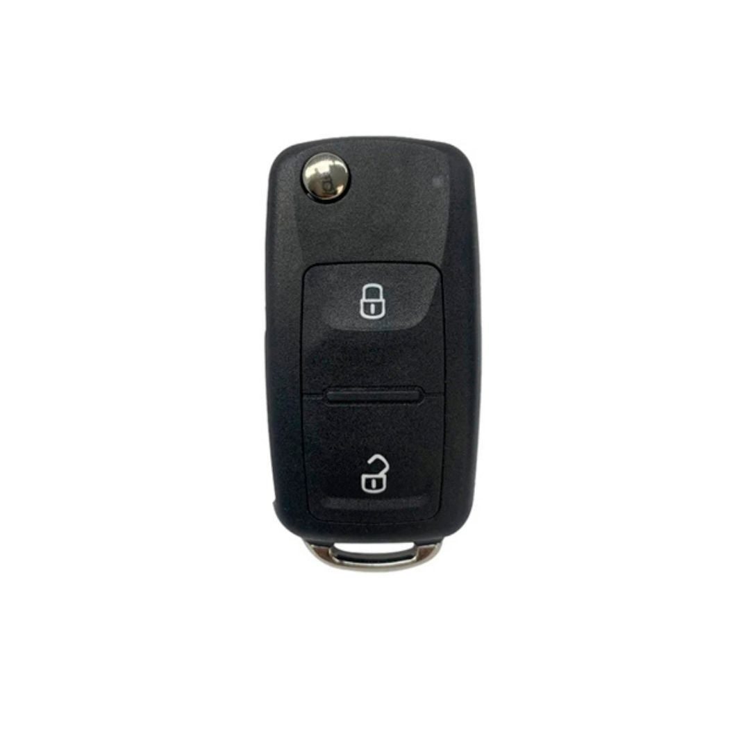 Housse pour Volkswagen Polo, Tiguan, Passat, Golf, Jetta, Lavida (2 boutons) 