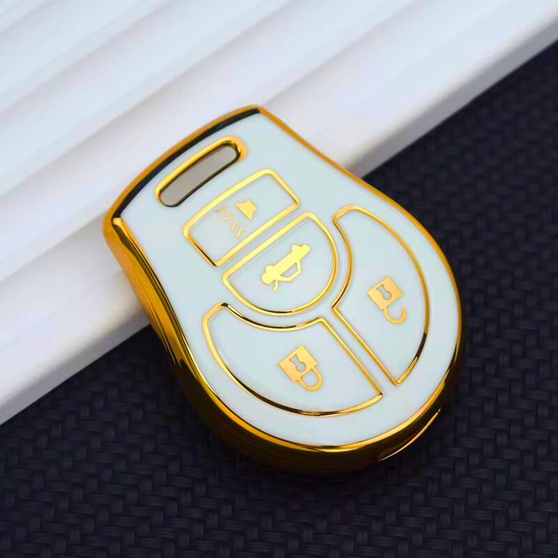 Cover für Nissan Juke, Micra, Qashqai, March, Rogue, Maxima, Terrano, Cube, Pathfinder, Altima, Sentra, Tiida (4 Tasten)