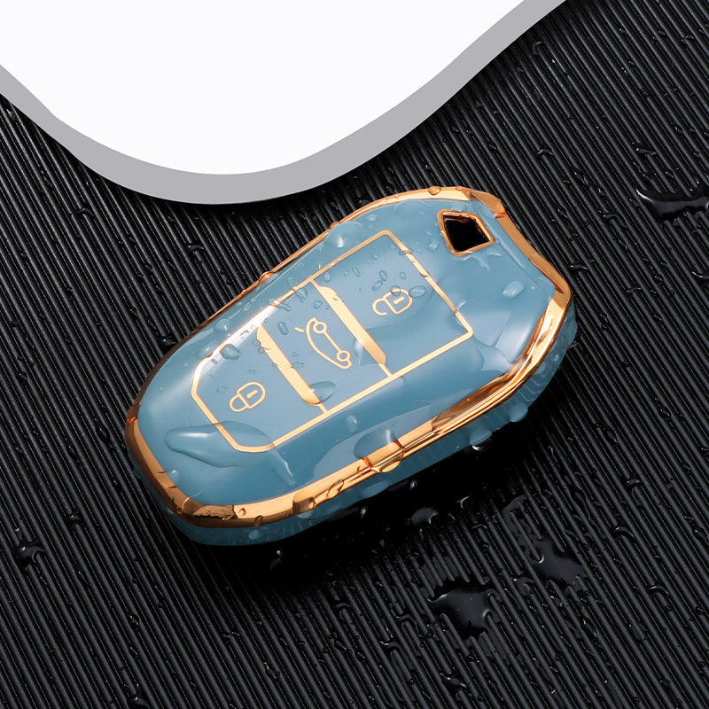 Cache pour Peugeot 208, 308, 408, 508, 2008, 3008, 4008, 5008 (boutons de coffre)