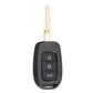 Housse pour Renault Kwid, Clio, Captur, Laguna (3 boutons) 