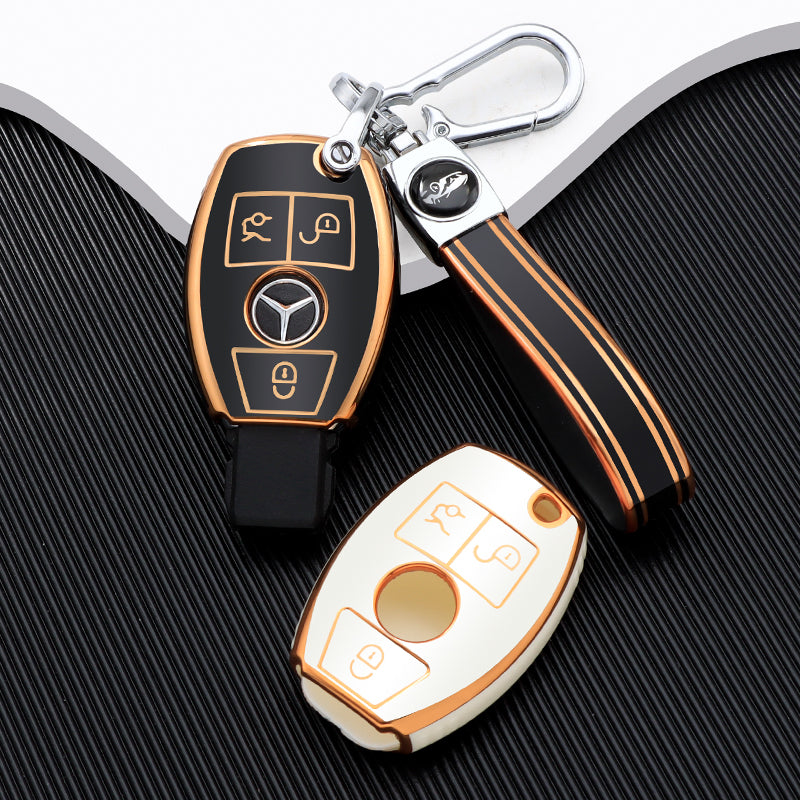 Housse pour Mercedes Benz Classe A, C, E, S et G modèles GLA, CLA, GLK, GLC, CLS, W204, W463, W176, W251, W205 (AMG) 