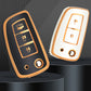 Housse pour Nissan Qashqai, X-Trail, Juke, J11, Murano, Tiida, Altima, Maxima, Livina, Nismo (3 boutons) 