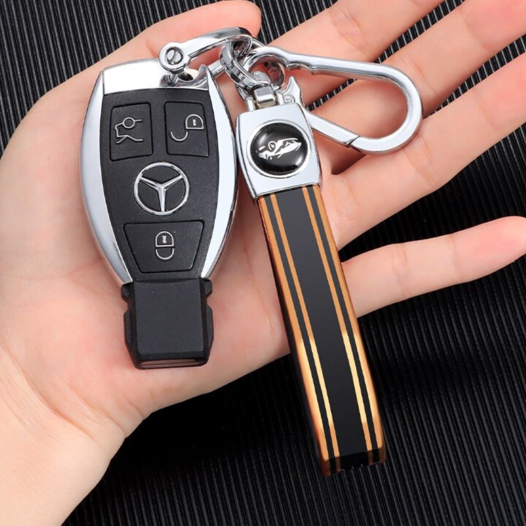 Porte-clés noir compatible avec tous les étuis Exclusive Keys 