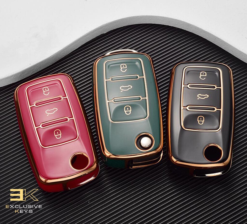 Housse pour Volkswagen Polo, Golf, Passat, Touareg, Tiguan, Beetle, Caddy, T5, Up, Eos 
