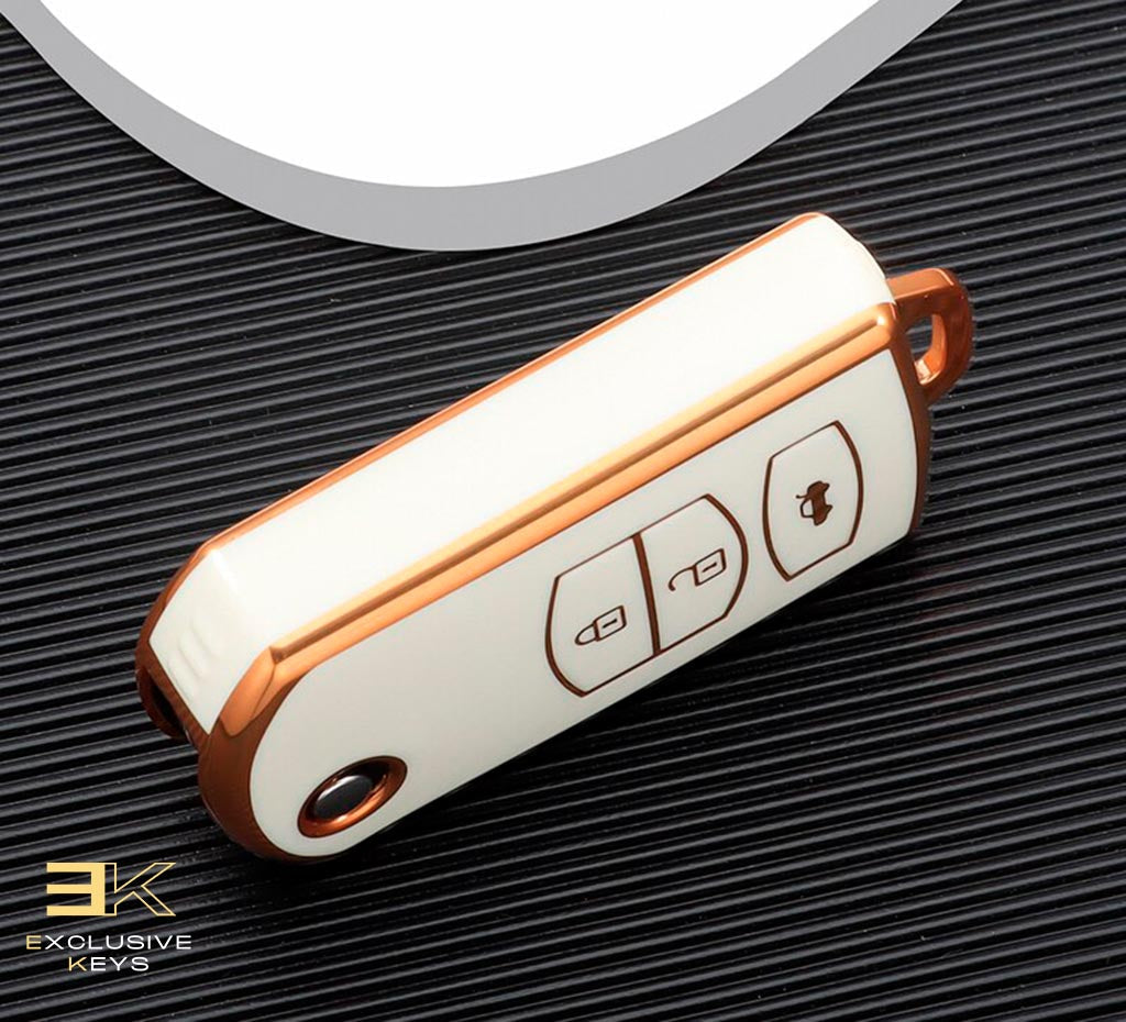 Housse pour Mazda 3, 5, 6, Séries M6, RX8 et MX5 (3 boutons) 