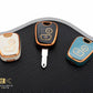 Housse pour Peugeot 106, 107, 206, 207, 306, 307, 406, 407 (2 boutons) 